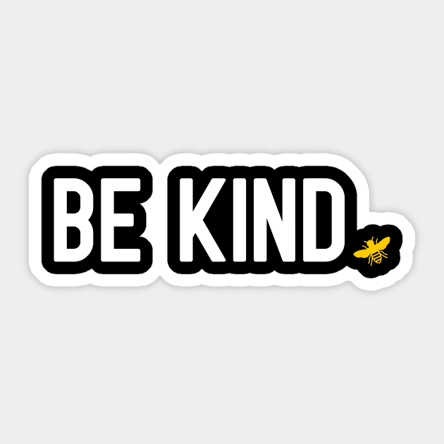 Be Kind | Golden Bee Sticker by jpmariano